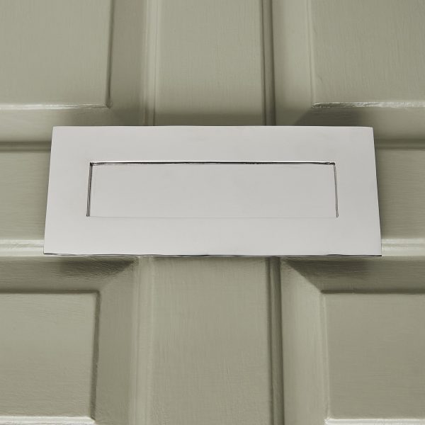 Period Letterplate (Small) - Polished Nickel
