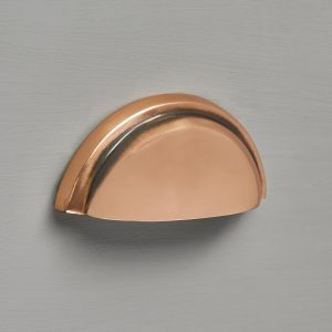 Regency Concealed Drawer Pull - Polished Bronze