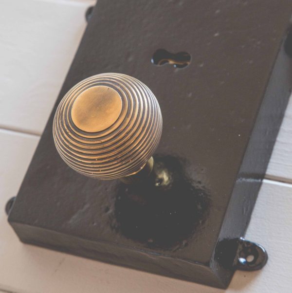 Rim Lock & Cast Iron Cover - Black - Image 2