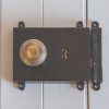 Rim Lock & Cast Iron Cover - Black - Image 3