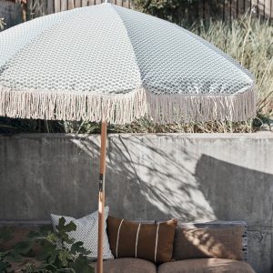 garden umbrella green