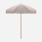 garden umbrella red