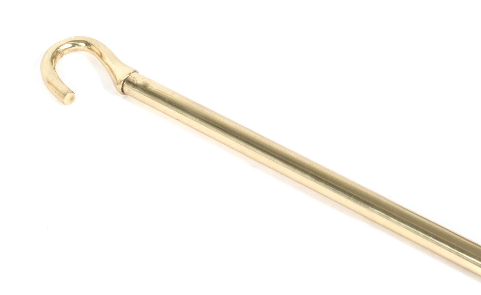 Lacquered Brass Window Winder with Handle Grace & Glory