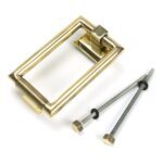 aged brass brompton door knocker