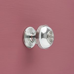 polished nickel prestbury cabinet knob 38mm