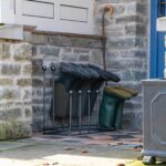 pewter six pair boot rack