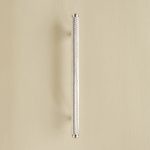 knurled pull handle (medium) polished nickel