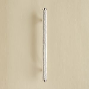 knurled pull handle (medium) polished nickel