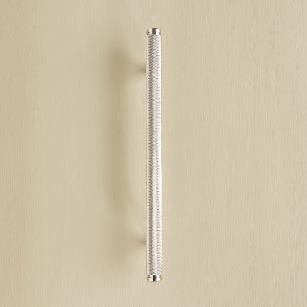 knurled pull handle (medium) polished nickel