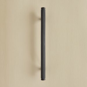 knurled pull handle (medium) matt black