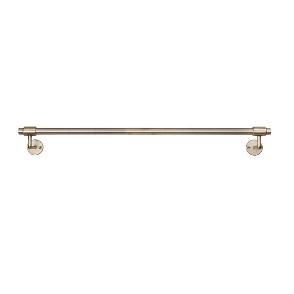 brass towel rail large