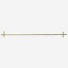 brass bathroom towel rail