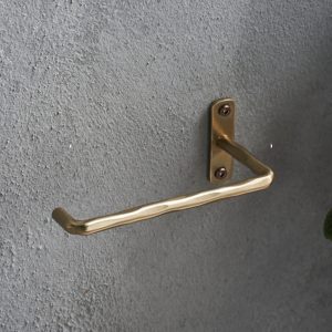 brass toilet roll holder