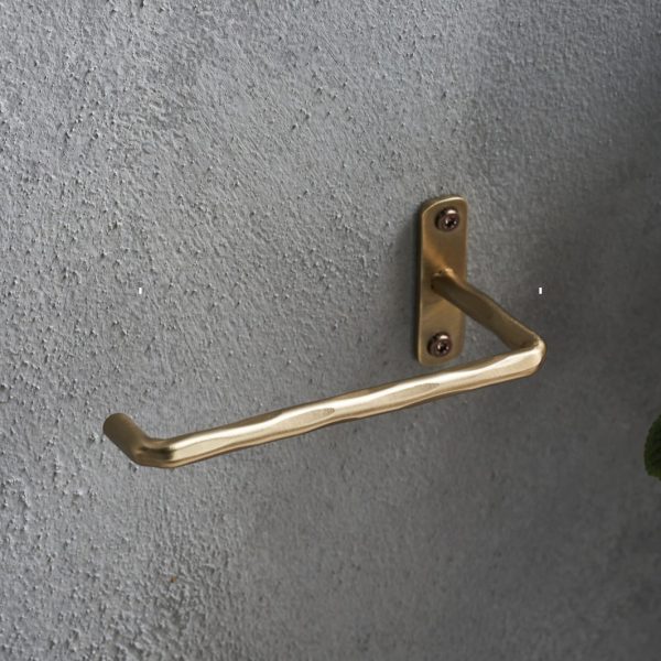 brass toilet roll holder