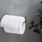 brass toilet roll holder