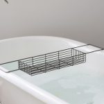 iron bath tray