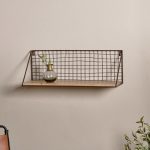 mango wood shelf