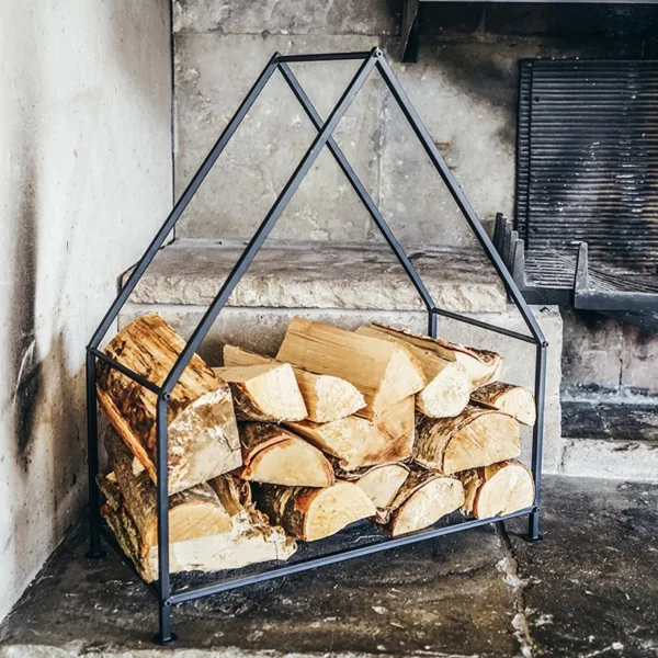 house log holder