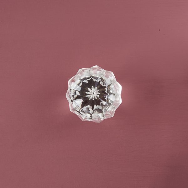 glass flower cabinet knob