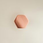 hexagonal cabinet knob copper
