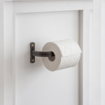 steel toilet roll holder