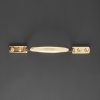 4 hole sash handle polished brass