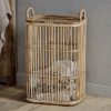 rattan laundry basket