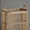 rattan laundry basket