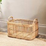 rattan utility basket