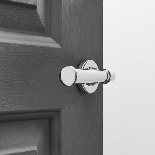 grace lever handles (pair) polished nickel