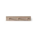 natural 3 peg rail