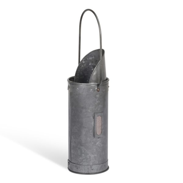 long matches holder pewter