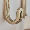 brass hooks set of 4