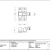 pewter prestbury brighton fastener narrow (square)