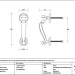 polished marine ss (316) doctor's door knocker