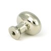 polished nickel moore cabinet knob 38mm