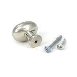 polished nickel moore cabinet knob 38mm