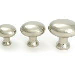 polished nickel moore cabinet knob 38mm