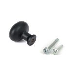 matt black moore cabinet knob 32mm