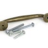 burnished brass moore pull handle small