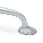 polished chrome moore pull handle medium