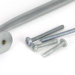 satin chrome moore pull handle medium