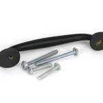 matt black moore pull handle small