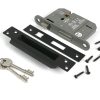 aged bronze 3" 5 lever bs sash lock