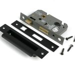 aged bronze 2½" euro profile sash lock