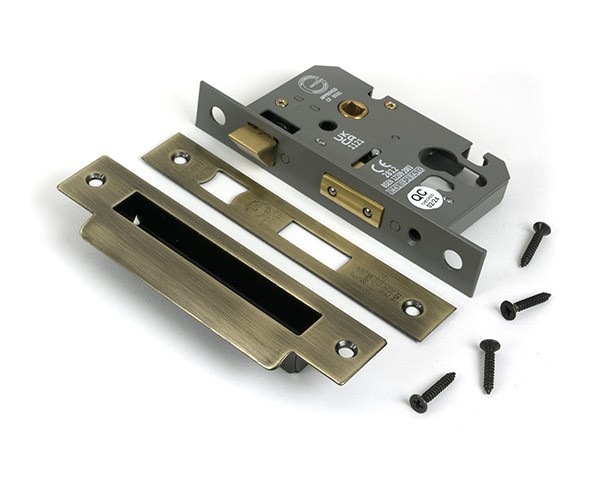 thumbnail image 2 of Dale Hardware Euro Profile Sash Lock – 3 Inch Polished Brass, Fire Rated CE Approved – DP007194 2 of 6