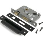 aged bronze 3" euro profile sash lock