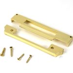 polished brass ½" rebate kit for euro sash lock
