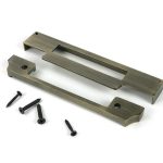 aged brass ½" rebate kit for euro sash lock