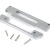 polished chrome ½" rebate kit for euro sash lock